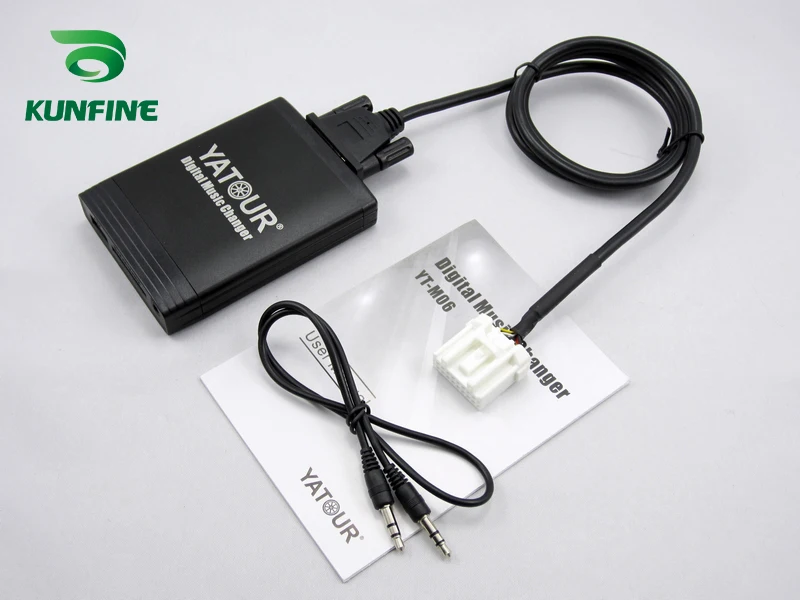 Автомобильный цифровой музыкальный адаптер USB SD Aux MP3 интерфейс стерео радио для