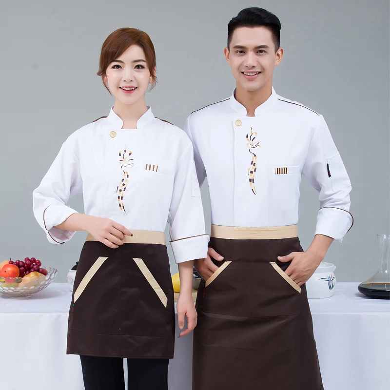 Мужская офисная одежда Cook's белая форменная форма для кухни Экстра Размер