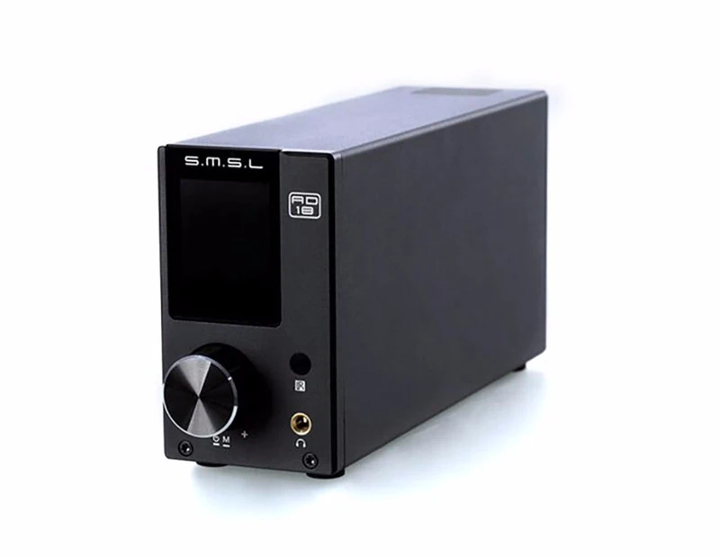 Цифровой усилитель SMSL AD18 и DAC 80 Вт * 2 DSP HIFI Bluetooth 4 NFC оптический/коаксиальный USB