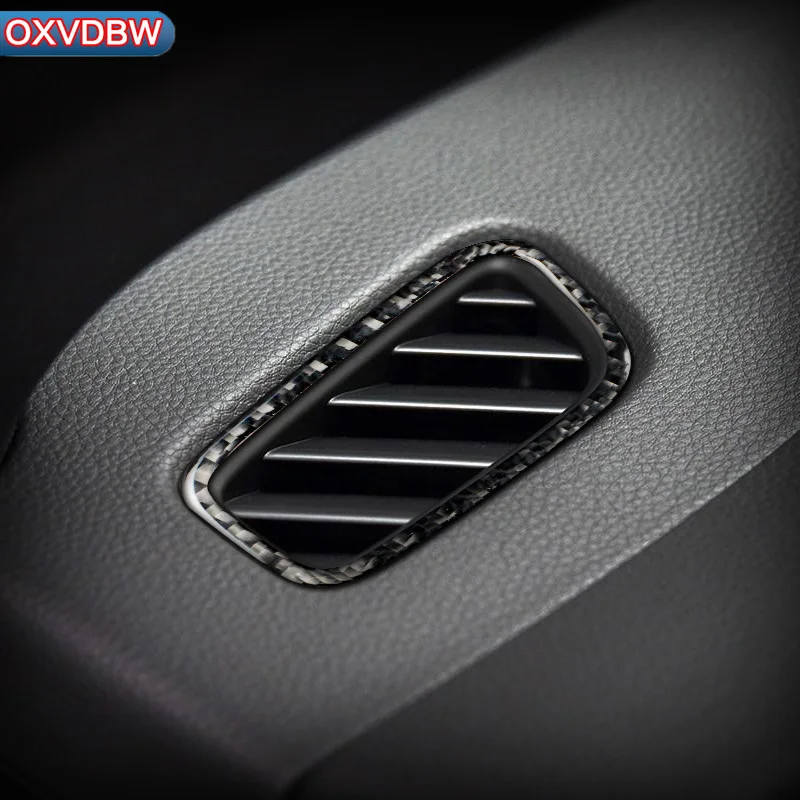 Аксессуары для porsche macan 2 шт. внутренняя отделка из углеродного волокна
