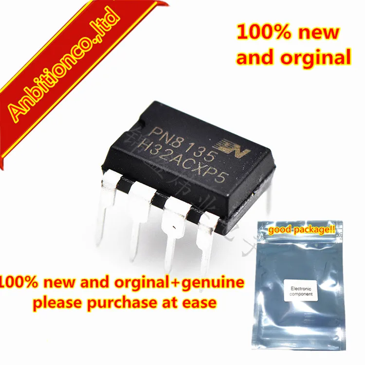 

10 шт. 100% новый и оригинальный PN8135H PN8135 DIP7 в наличии