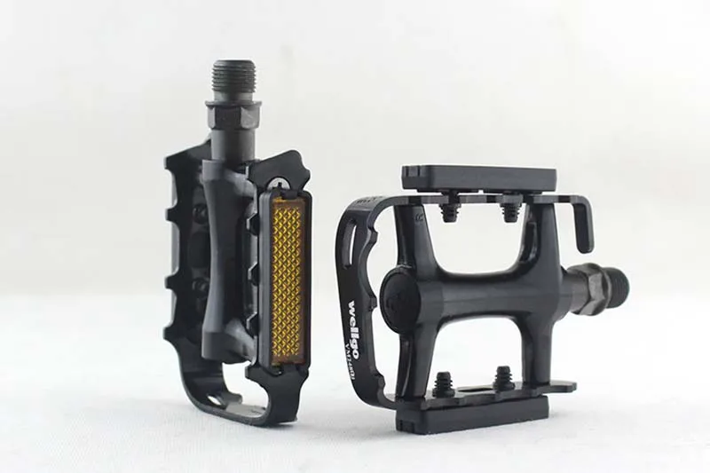 

Bicycle Aluminum Pedals Wellgo Alloy Bicycle Road Bike MTB BMX Bike Threaded DU High Quality