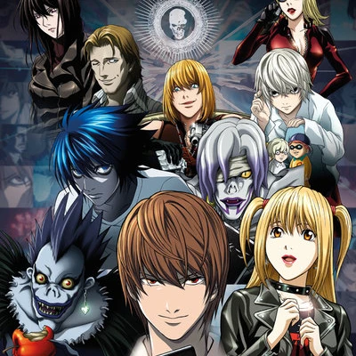 Death Note коллаж плакат печать (24x36) | Дом и сад