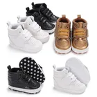 Мягкие теплые ботинки PUDCOCO для маленьких девочек и мальчиков, Нескользящие ботинки для новорожденных 0-18 месяцев