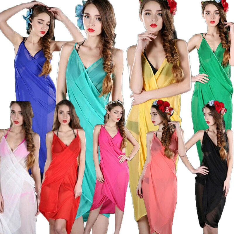 Женский купальник бикини с глубоким v образным вырезом однотонная пляжная одежда