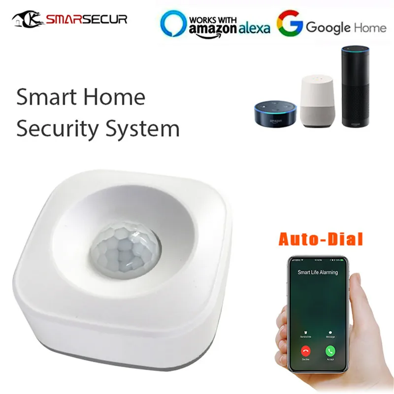 Wireless WIFI PIR Sensor Auto Dial Motion Detector