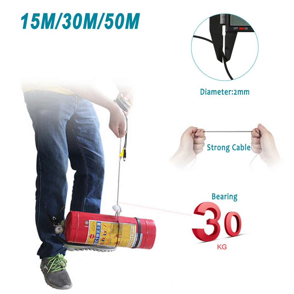 SYANSPAN оригинальный 7 дюймовый монитор 15/30/50 М камера для поиска рыбы HD 1000TVL