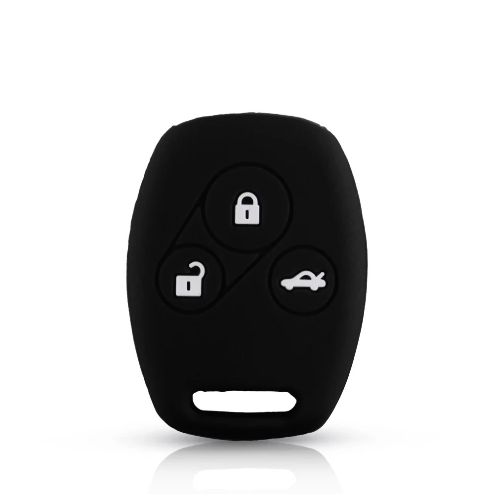 Дистанционный силиконовый чехол для ключей от машины KEYYOU Honda Civic 2006 2011 2017 Accord CRV 2003