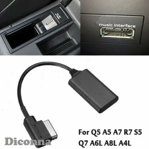 Bluetooth аудио кабель MMI адаптер для подключения к разъему Aux радио Audi Q5 A5 A7 R7 S5 Q7 A6L A8L