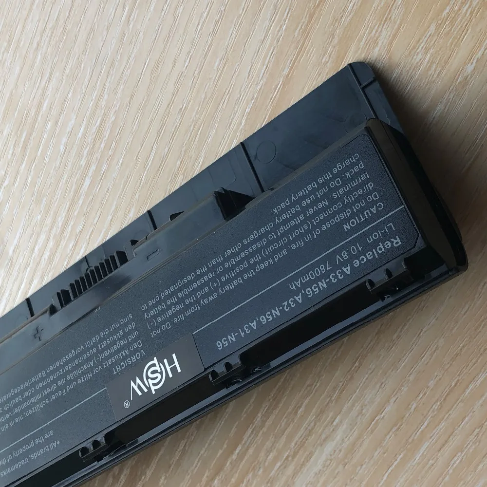 Аккумулятор HSW 9cell для ноутбука Asus N56 N56D N56DY N56J N56JK N56VM N56VV N56VZ N56JN N56JR N56V | Компьютеры и
