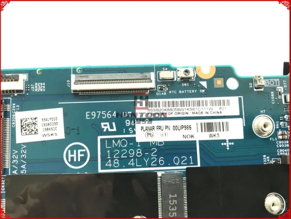 Высокое качество FRU:00UP985 для материнской платы ноутбука Lenovo Thinkpad X1 LMQ-1 48.4LY26.021 SR1EA