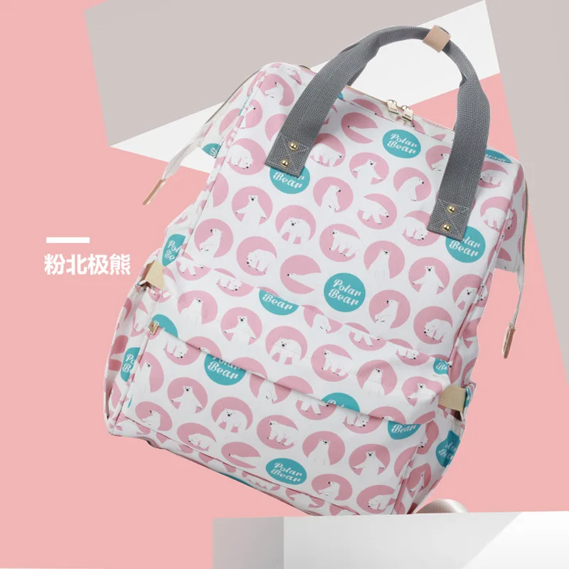 Enjoy Childhood Fashion Mommy Bag Cartoon Pattern Maternity Large Capacity Travel Backpack Mom Nappy Diaper For Baby Care | Мать и