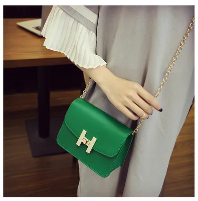 2019 Letter Chains Summer Woman Bag Chain Package Maɺm Single Shoulder Oblique Satchel Diagonal B099 | Багаж и сумки