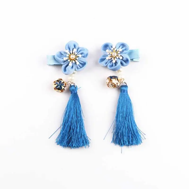 Besutiful заколки для волос в китайском стиле аксессуары с кисточками красивый зажим