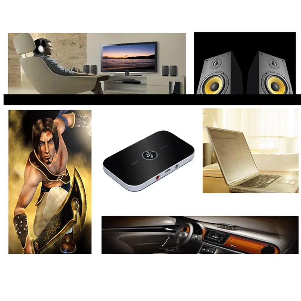 Bluetooth Adapter 2 in 1 Receive Transmitter 60MA 4.0 10M 8H Music Receiver 3.5MM stereo interface | Компьютеры и офис