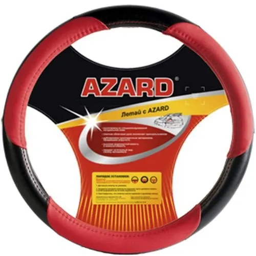 Оплетка Azard XL (d=42см) нат. кожа /красный (OPLA0044)|Детали и аксессуары для дома на