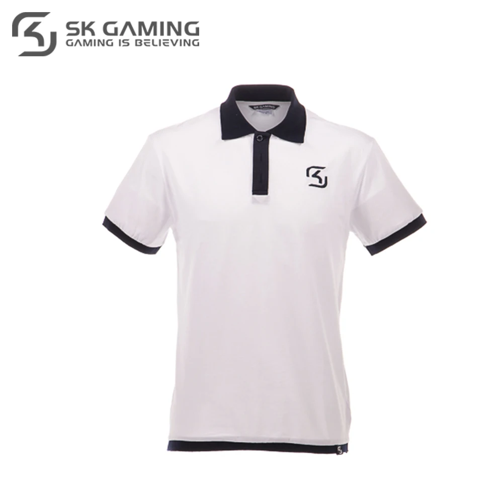 Рубашки поло SK Gaming White|Поло| |