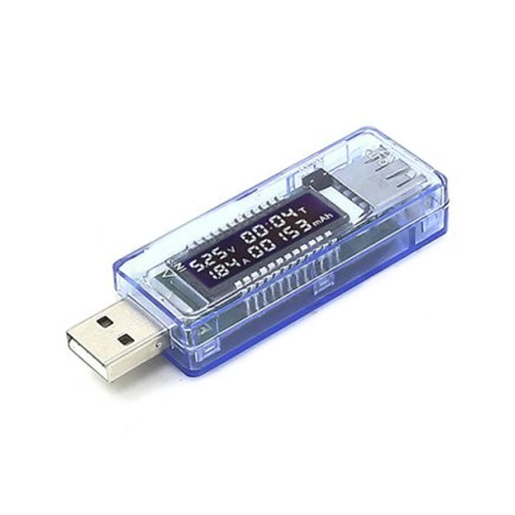 Новый USB Рестер ЖК дисплей ток измеритель напряжения мощности Ёмкость монитор