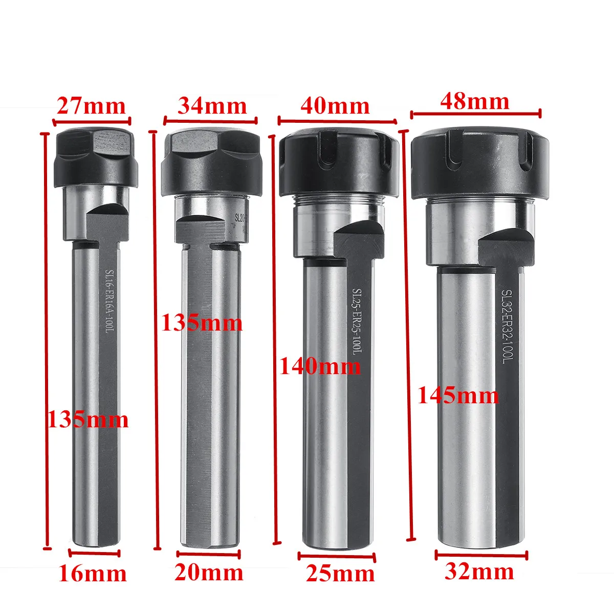 Фото CNC Side-mounted Extension Rod Precisions Nut Chuck SL ER16/ER20/ER25/ER32 Инструменты CNC Side-mounted Extension Rod Precisions Nut Chuck SL ER16/ER20/ER25/ER32 Инструменты