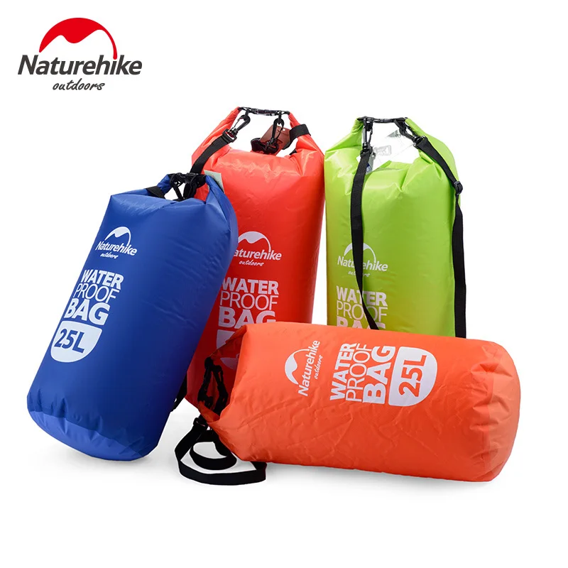 Naturehike 25L водостойкий дрейфующий мешок открытый сумка для хранения плавательных
