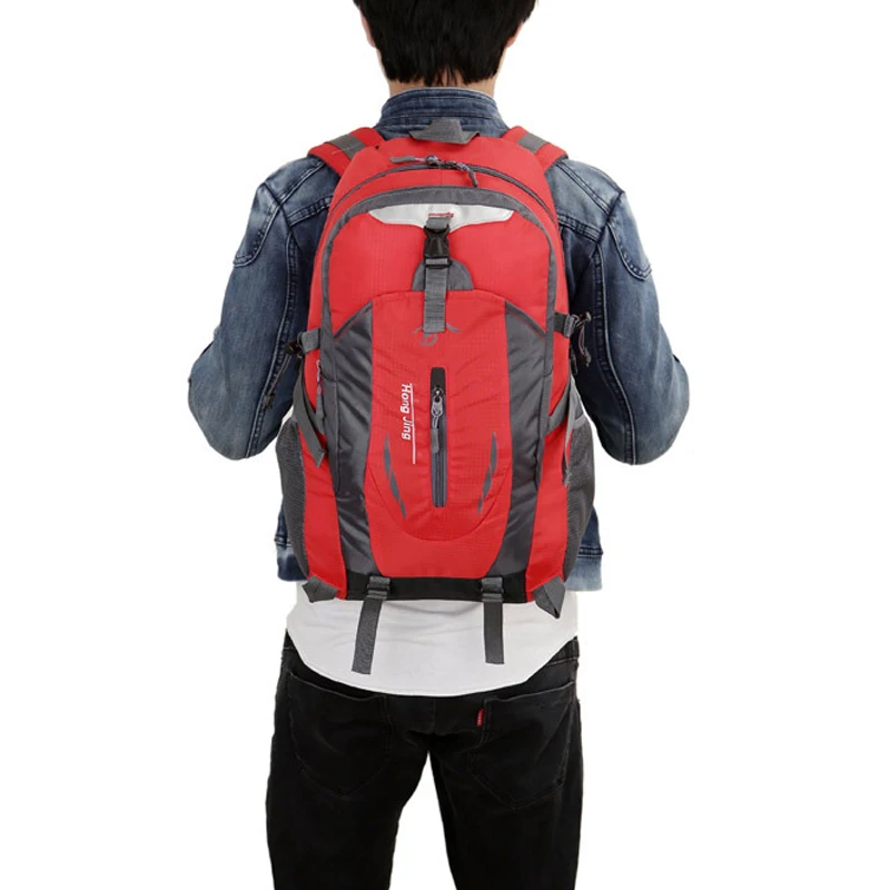 

40L Waterproof outdoor mountaineering Nylon men and women Outdoor Bags hiking trip Camping backpack Sport Outdoor Bike Bag
