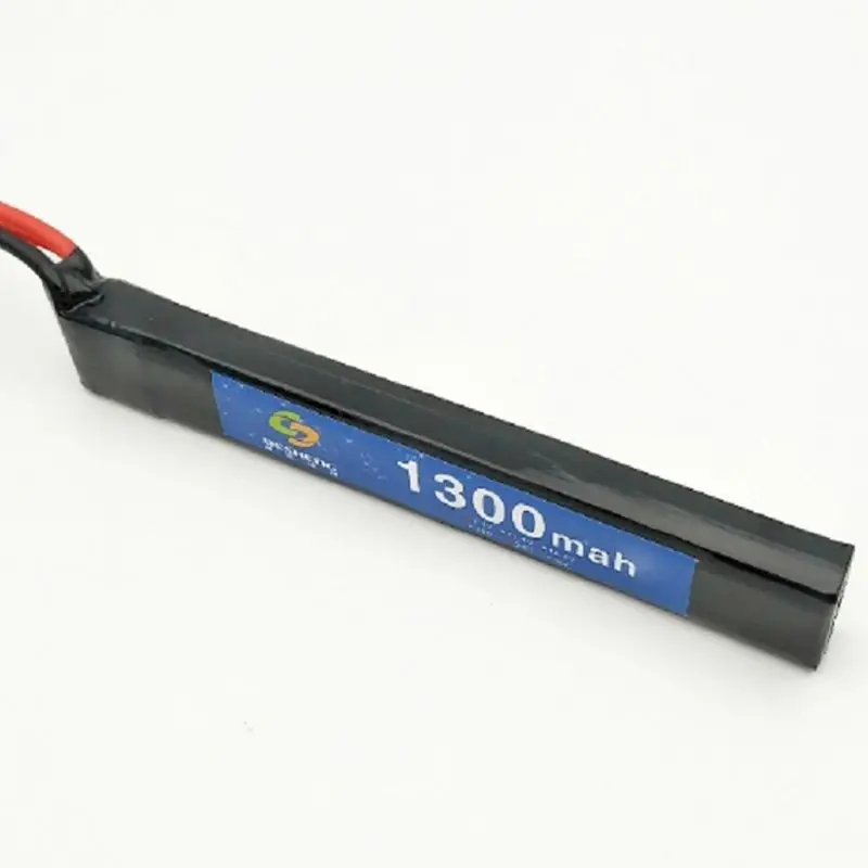 Аккумулятор для реплики AEG 7 4 V 1300 MAH LI-PO типа перезаряжаемая палка 18568 страйкбола |