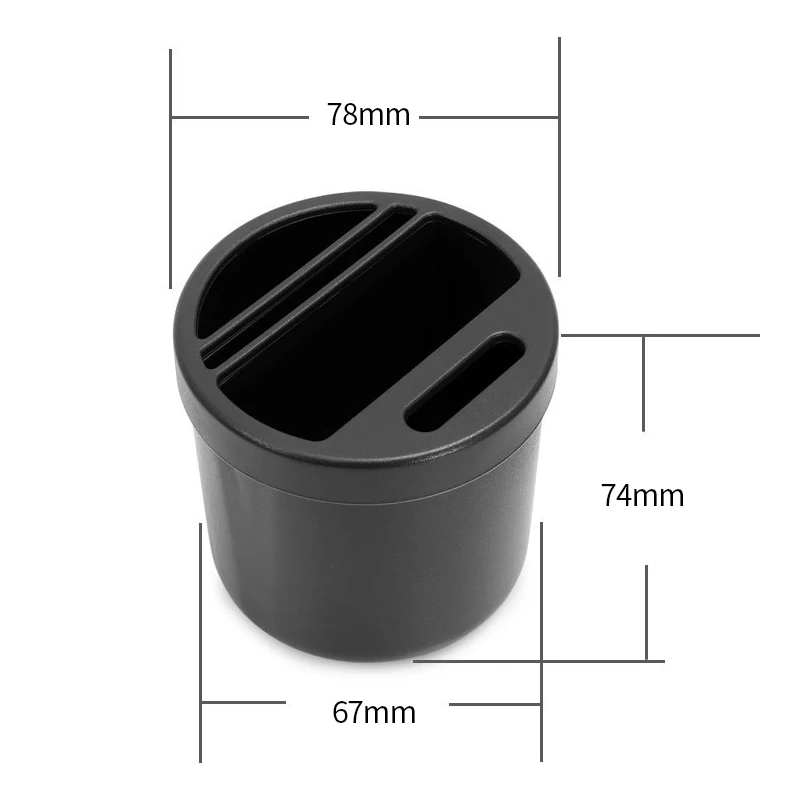 Универсальный Прочный ABS коробка органайзер в автомобиль для хранения монет