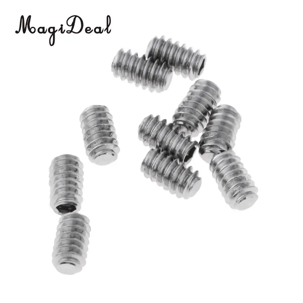 MagiDeal 10 шт. высококачественные винты из нержавеющей стали для доски серфинга