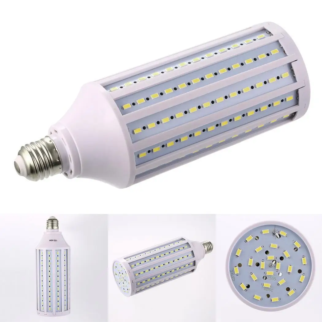 E27 40 Вт белый/теплый белый светодиодный кукурузы 7 4 см/2 9 дюйма 220 V свет почти все