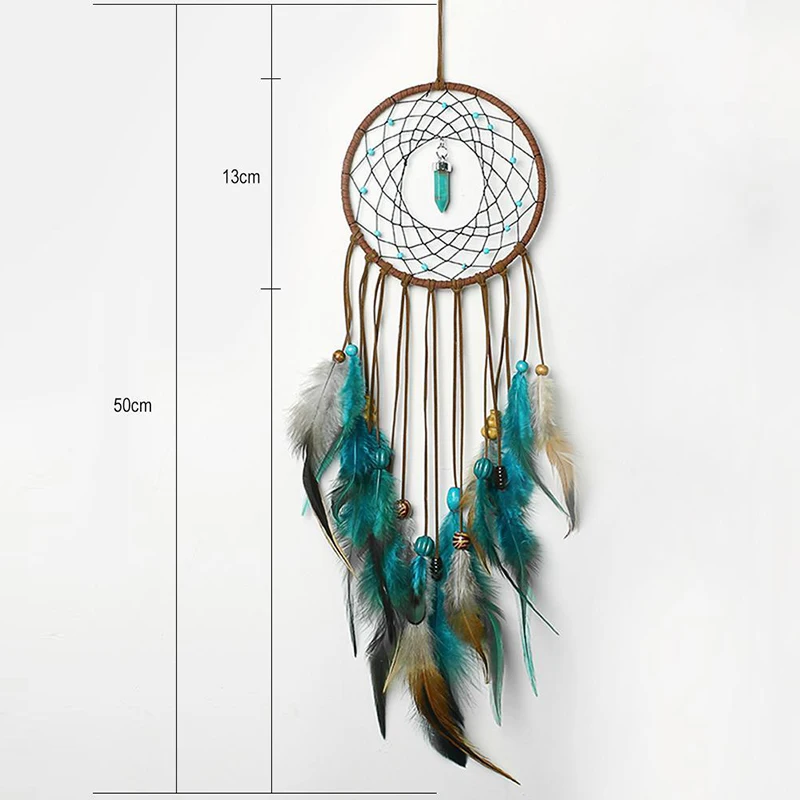 

DIY Large Dream Catcher Feather Wall Home Car Hanging Decoration Ornament Gift