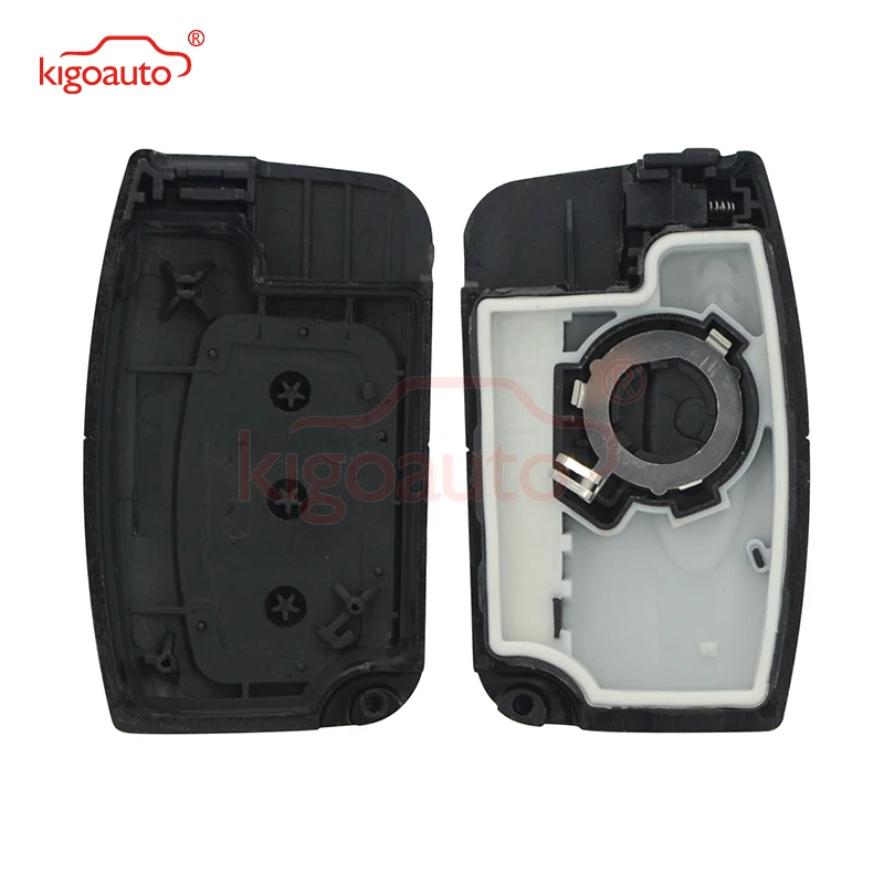 Чехол для смарт ключей Kigoauto 3 кнопки Ford Focus Mondeo C Max включен Аварийный ключ HU101|Ключ