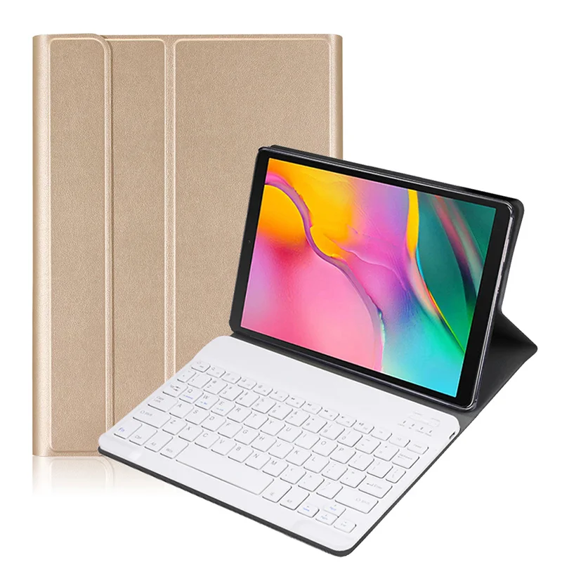 Чехол для клавиатуры с Bluetooth планшета Samsung Galaxy Tab A 10 1 выпуск 2019 модель SM-T510/SM-T515