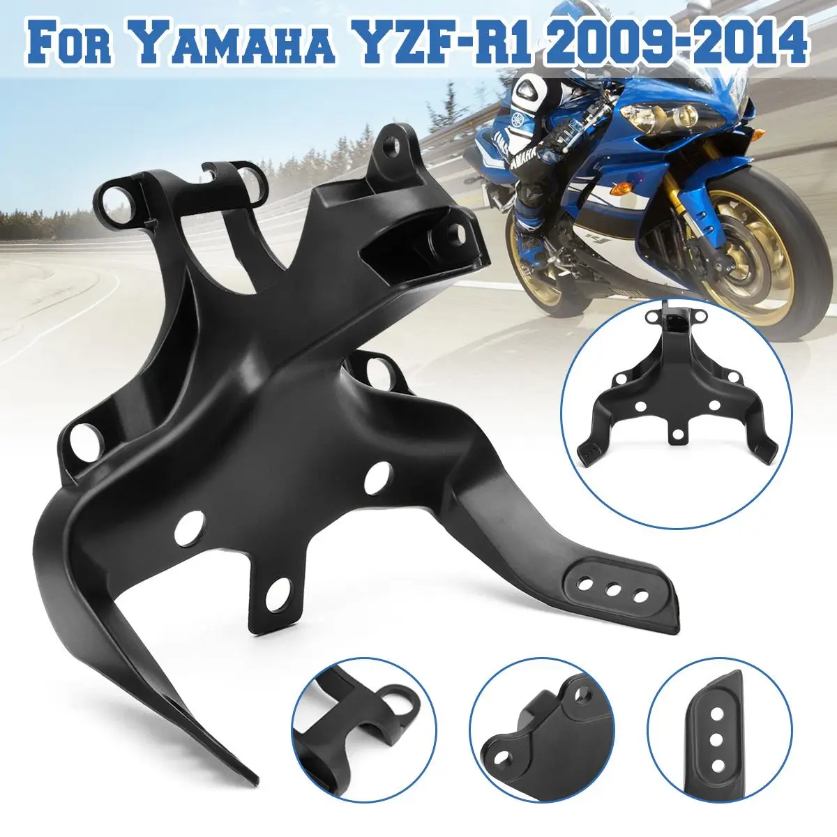 Кронштейн для передних фар Yamaha алюминиевый кронштейн и накладок 2003 2004 2011 2012 2013
