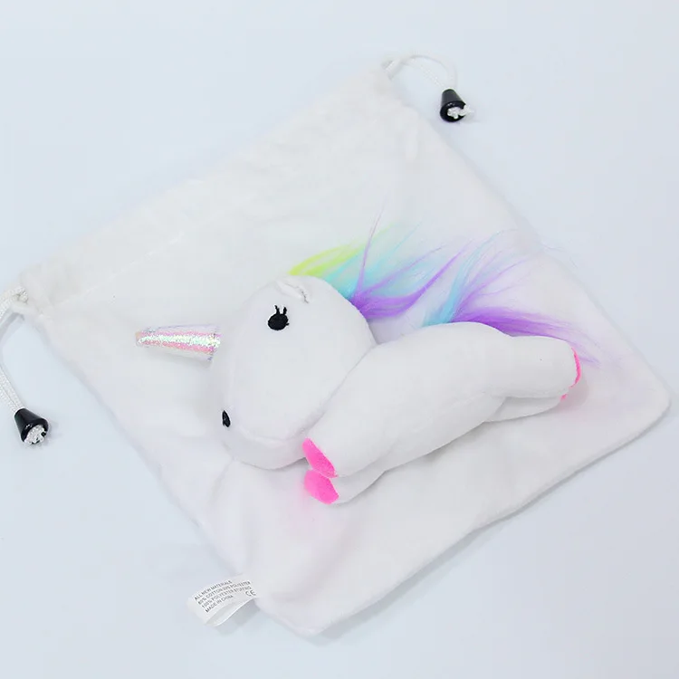 21x19 см мультфильм Единорог Творческий Drawstring рисовать карман Сумка для хранения
