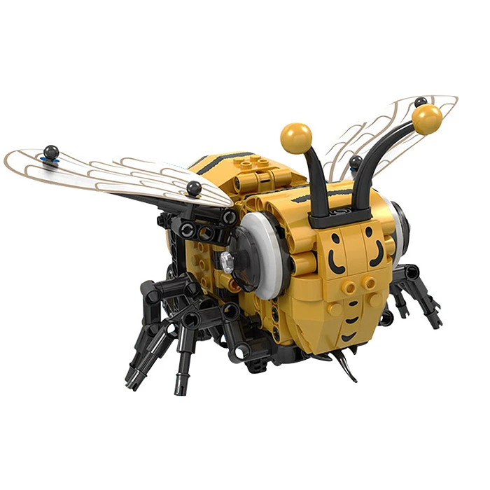 Строительный блок электрическая пчела имитирующая позу для ползания