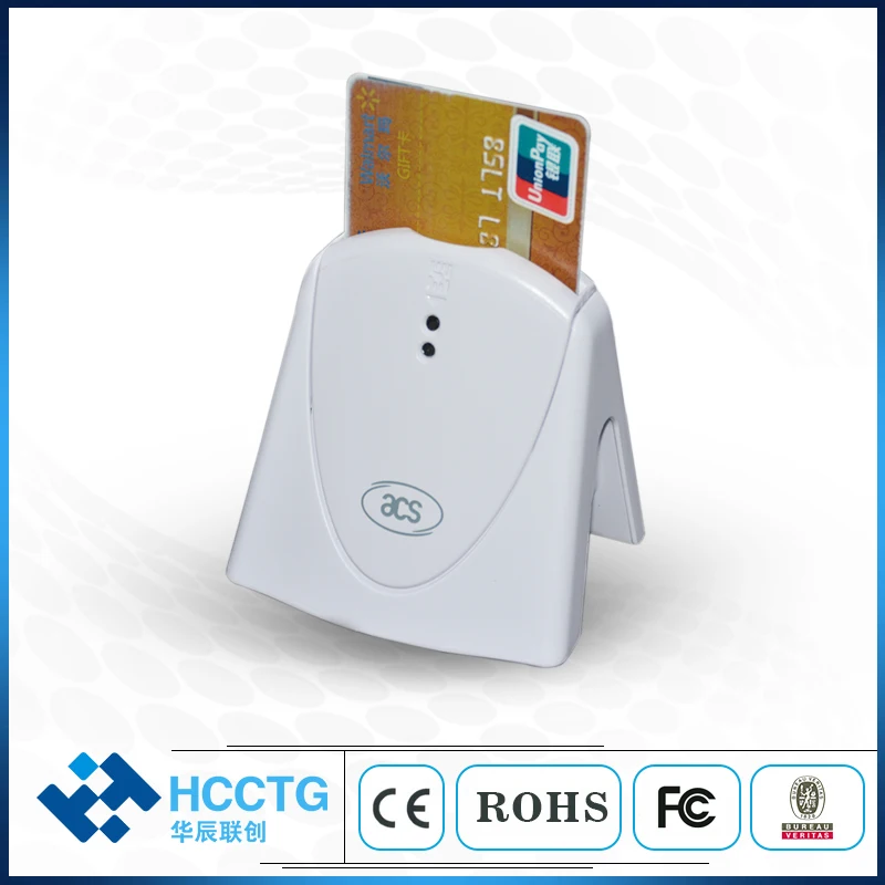 

5PCS ISO 7816 USB ACR39U Smart Card Reader With Free SDK