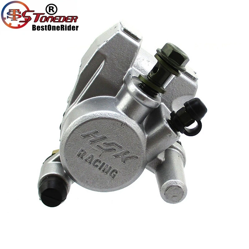 Передний однопоршневой тормозной суппорт STONEDER M10x1.25 для GY6 50cc 125cc 150cc 250cc скутеров