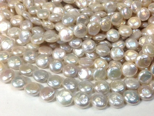 Красивые круглые плоские бусины keishi из пресноводного жемчуга|beads beads|pearl roundfreshwater