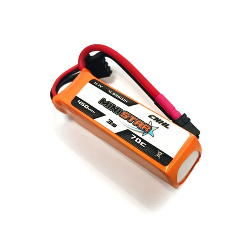 1/2/3/6 шт CNHL MiniStar 450mAh 11 1 V 3S 70C Lipo батарея XT30U разъем для радиоуправляемого дрона FPV