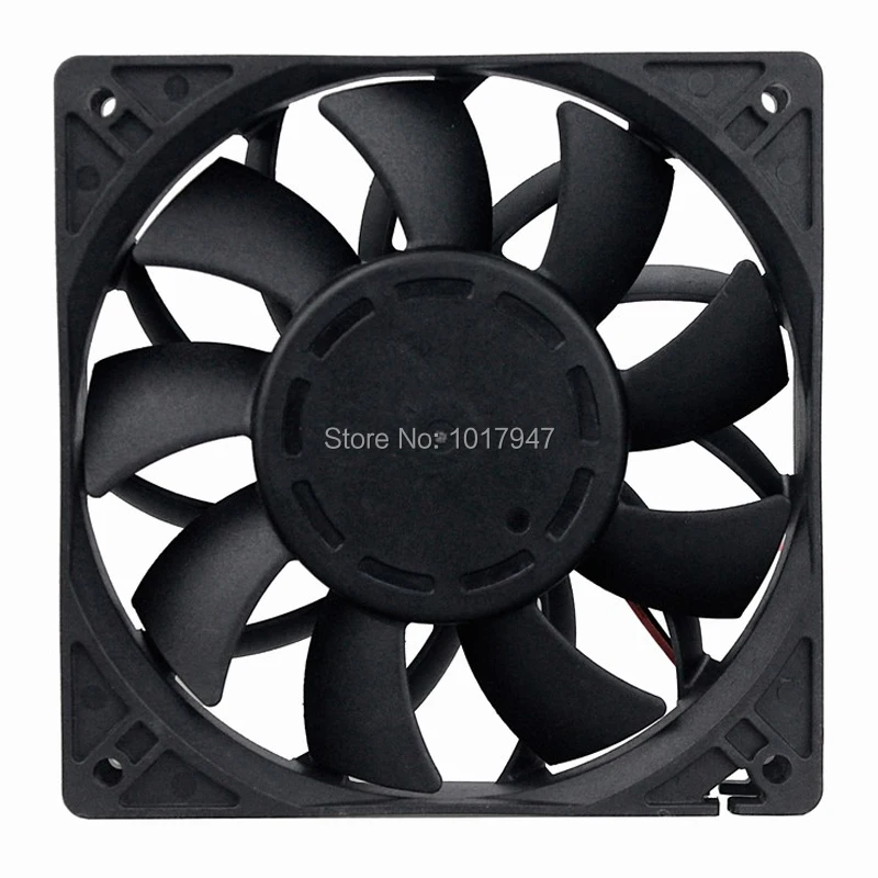 Gdstime 120 мм 12025 DC 24V 2Pin 120x120x25 12 см двойной шариковый подшипник высокого давления