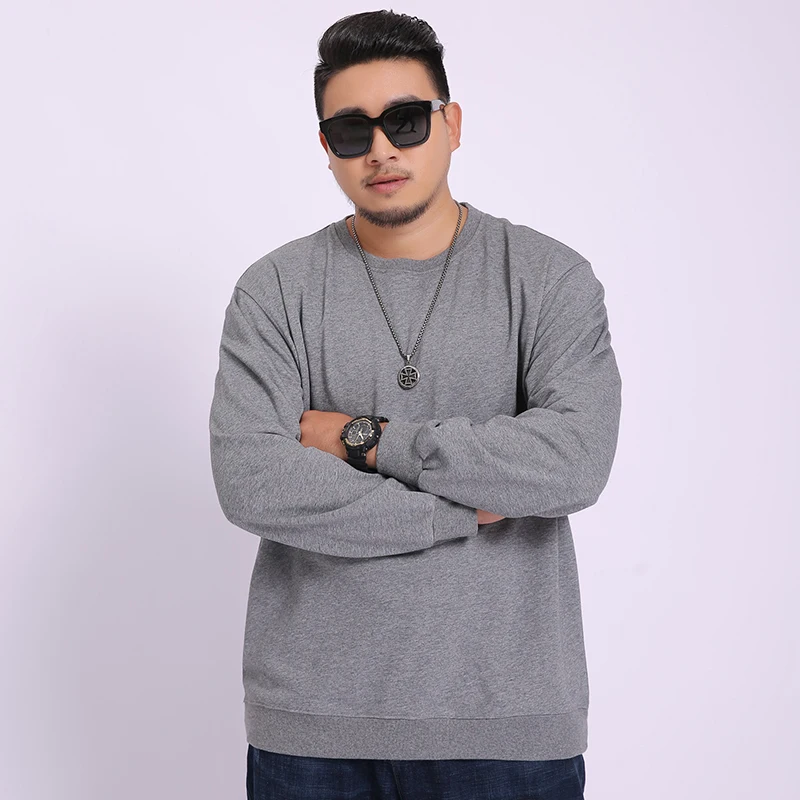Большие размеры 8xl 7xl 6xl Весенняя футболка с длинным рукавом для мужчин брендовая