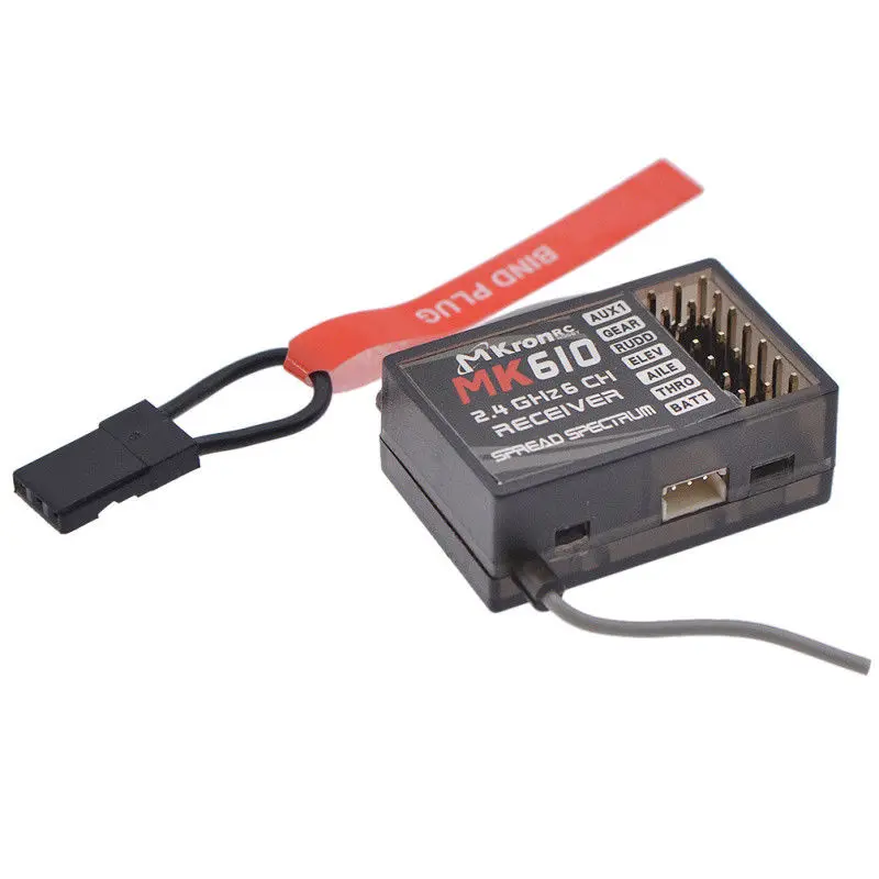 Замена 3 5 9 6 V AR6100 MK610 2.4gh приемник для DX5e DX6i DX7 DX8 запчасти Новые|Детали и аксессуары|