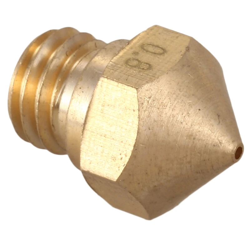 

MK10 Nozzle Multi Size For 3D Printer Makerbot Parts (0.2mm 0.4mm 0.6mm 0.8mm 1.0mm) M7 Thread Nozzle For Extruder Hotend | 2