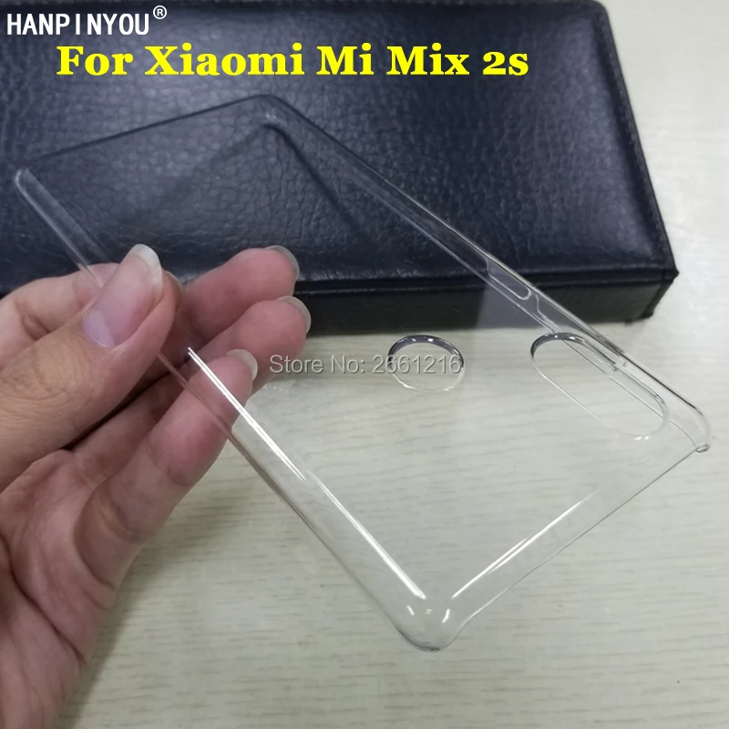 For Xiaomi Mi Mix 2s Mix2s 5.99&quot New Hard PC Case Ultra Thin Clear Plastic DIY Cover Protective Skin | Мобильные телефоны и