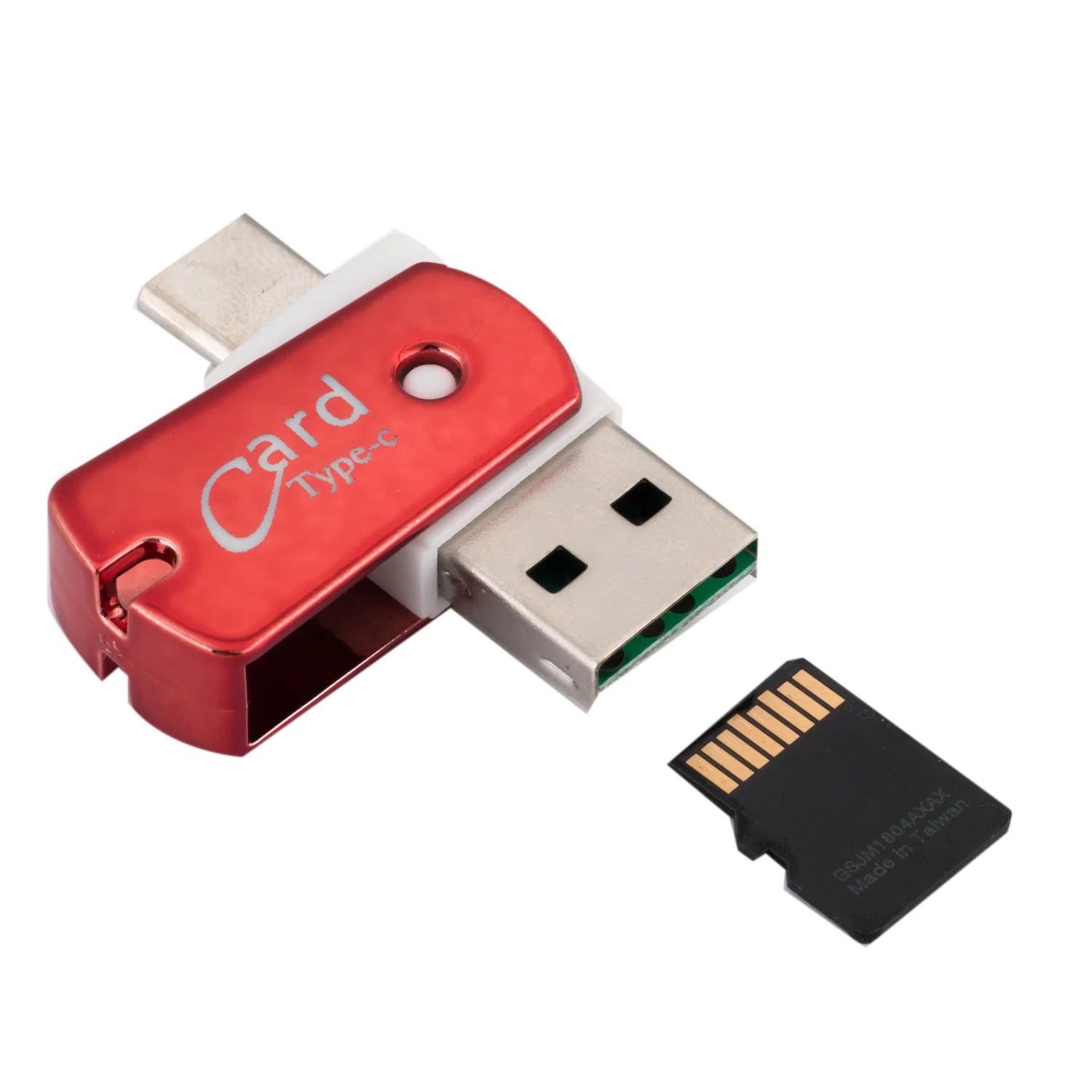 OTG type-C к USB 3 1 Micro-SD TF кард-ридер адаптер для Android мобильного телефона компьютера Lector