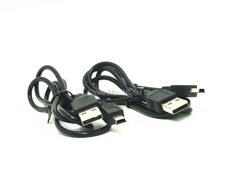 1000 шт./лот 80 см мини usb 5 Pin B зарядное устройство зарядный кабель шнур Адаптер Мини