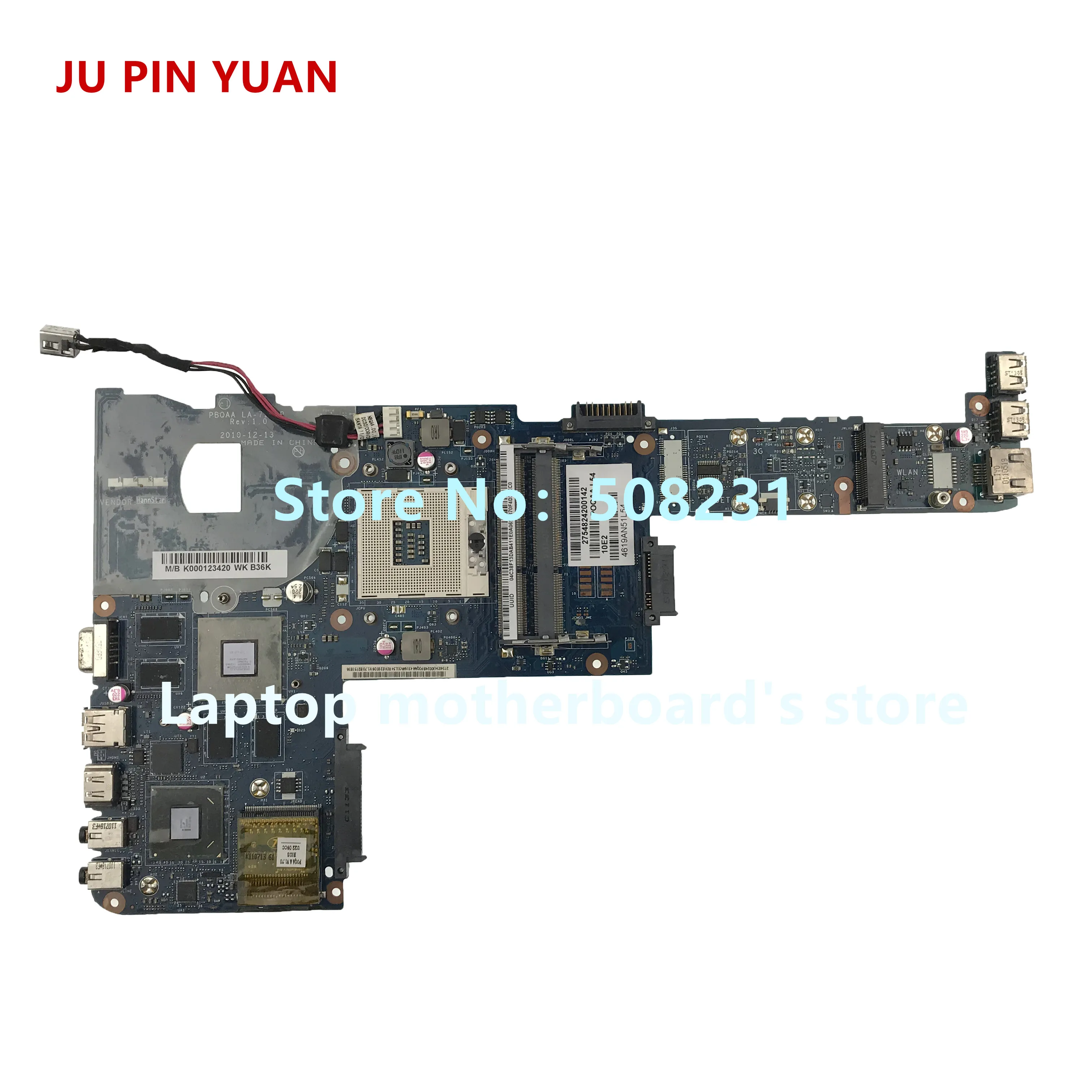 

Материнская плата K000123420 для ноутбука Toshiba Satellite P700 P740 P745, полностью протестированная