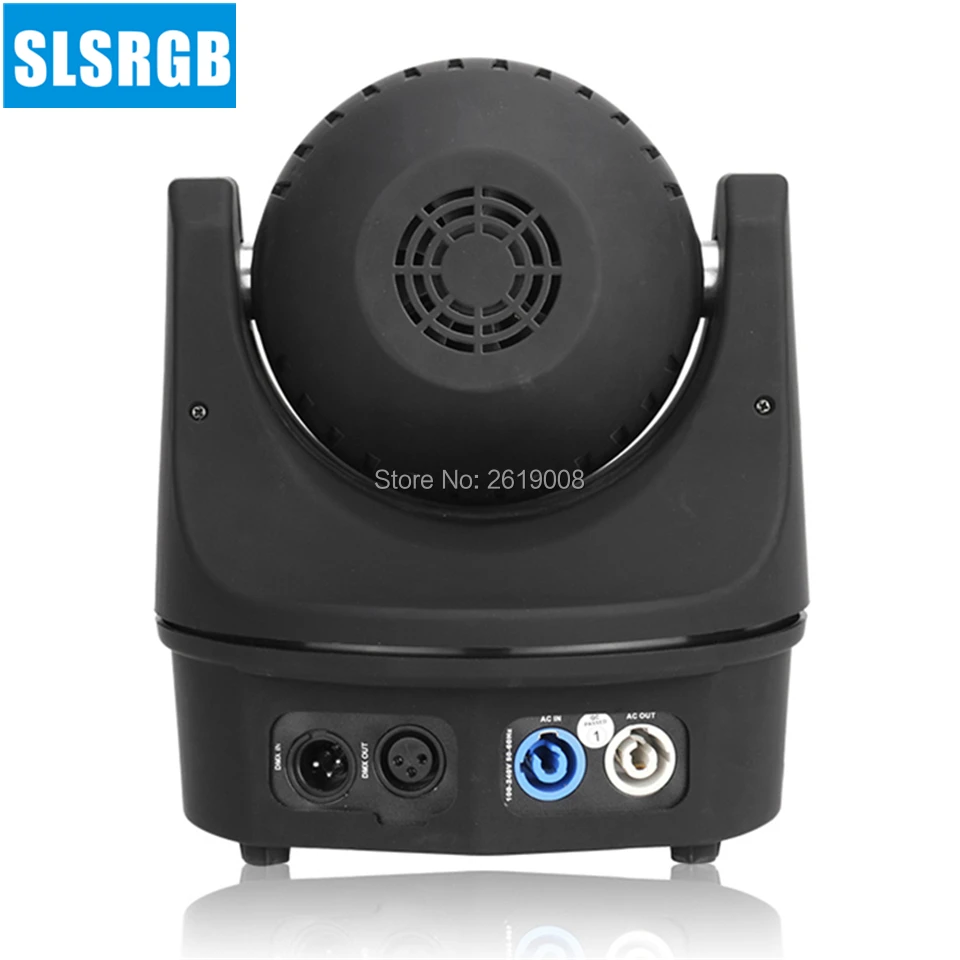 저렴한 8 개/몫 10W 미니 빔 빛 6x10W LED 꿀벌 눈 이동 헤드 라이트 블랙 웨딩 크리스마스 생일 DJ 디스코 KTV 바 이벤트 파