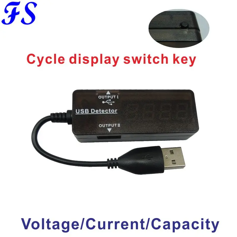 Цифровой USB тестер вольтметр амперметр постоянного тока измеритель напряжения
