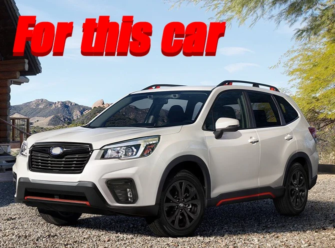 Защитное стекло от дождя/солнца на окна 4 шт. для Subaru Forester SK 2018 2019 | Автомобили и